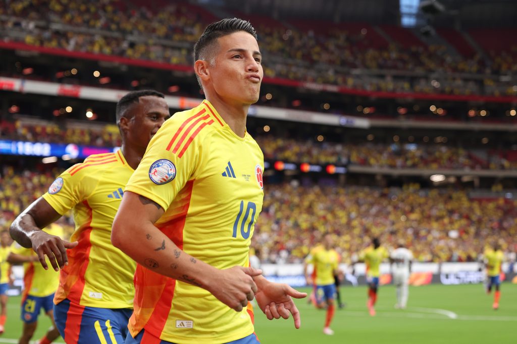 James Rodríguez, volante de la Selección Colombia. (Photo by Jamie Squire/Getty Images)