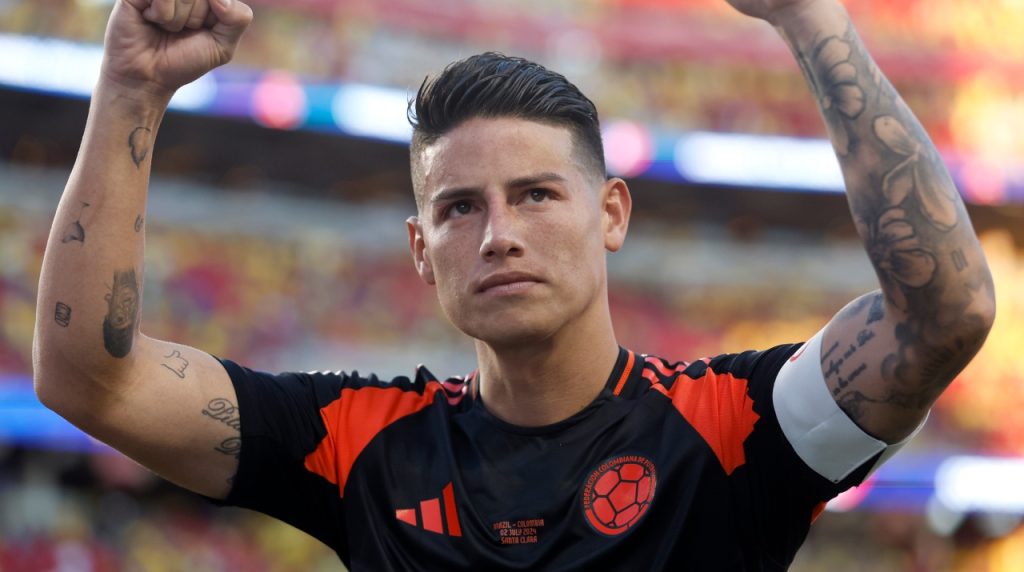 James lleva 3 asistencias en la Copa América 2024. (Foto: Getty Images)