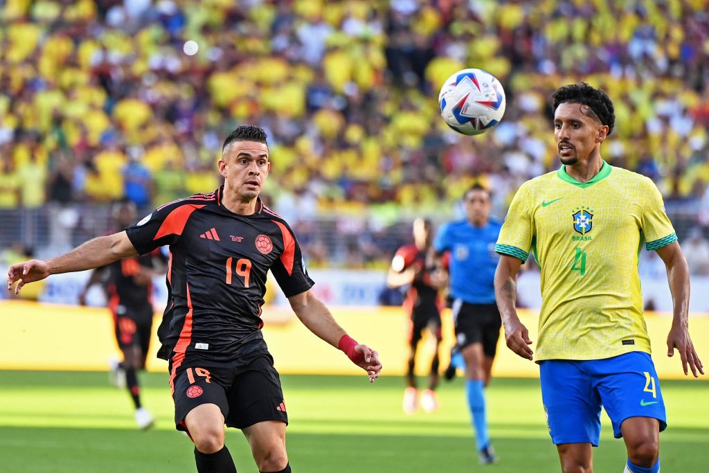 Colombia vs. Brasil por la Copa América 2024. Foto: Imago.
